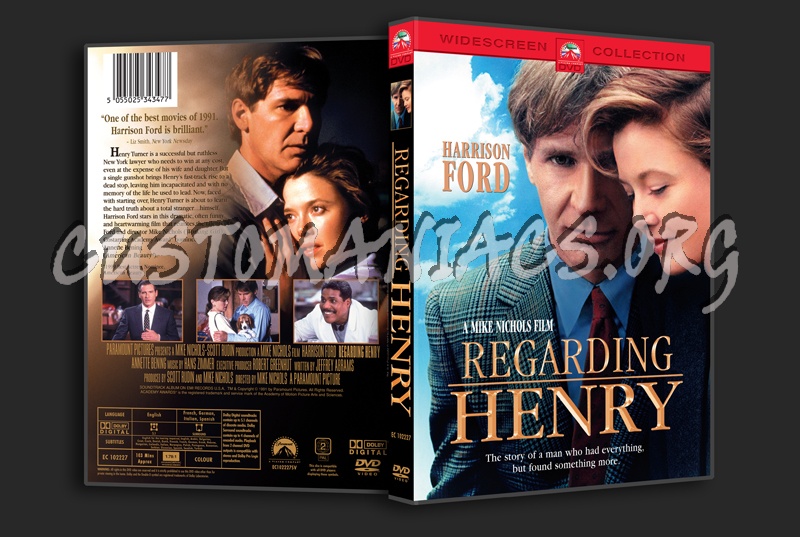 Regarding Henry dvd cover