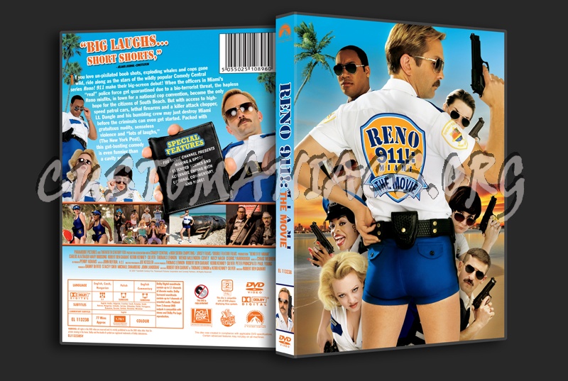 Reno 911 Miami the Movie dvd cover DVD Covers Labels by