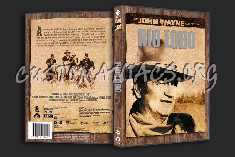 Rio Lobo dvd cover