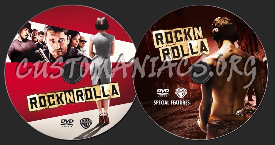 Rocknrolla dvd label