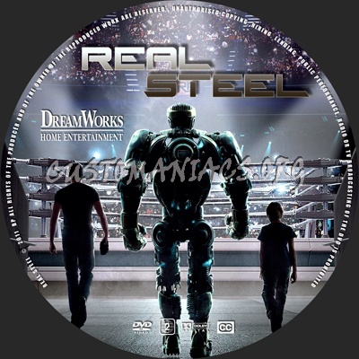 Real Steel dvd label