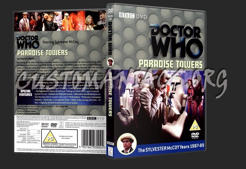 Doctor Who: Paradise Towers dvd cover - DVD Covers & Labels by