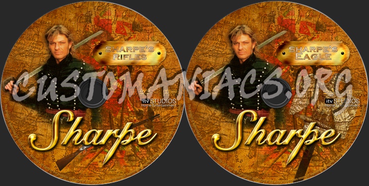 Sharpe's Rifles - Sharpe's Eagle dvd label