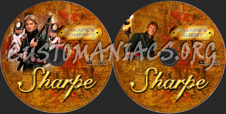 Sharpe's Company - Sharpe's Enemy dvd label