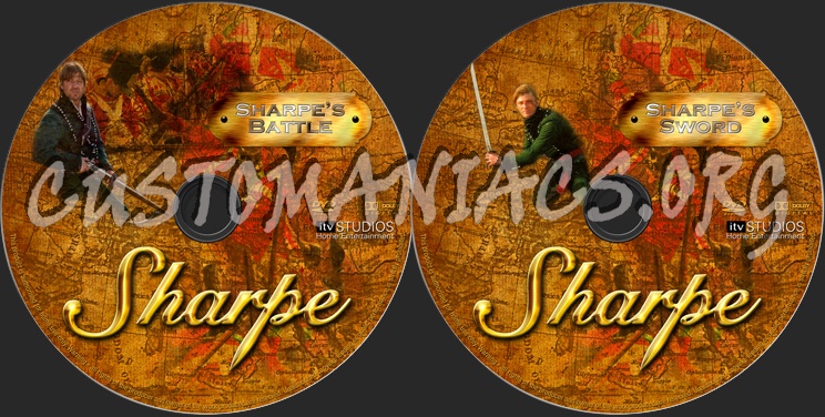 Sharpe's Battle - Sharpe's Sword dvd label