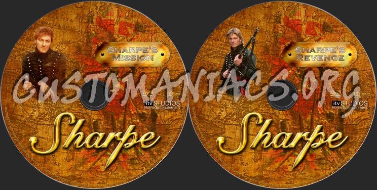 Sharpe's Mission - Sharpe's Revenge dvd label