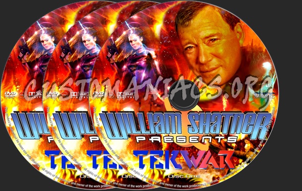 Tekwar dvd label