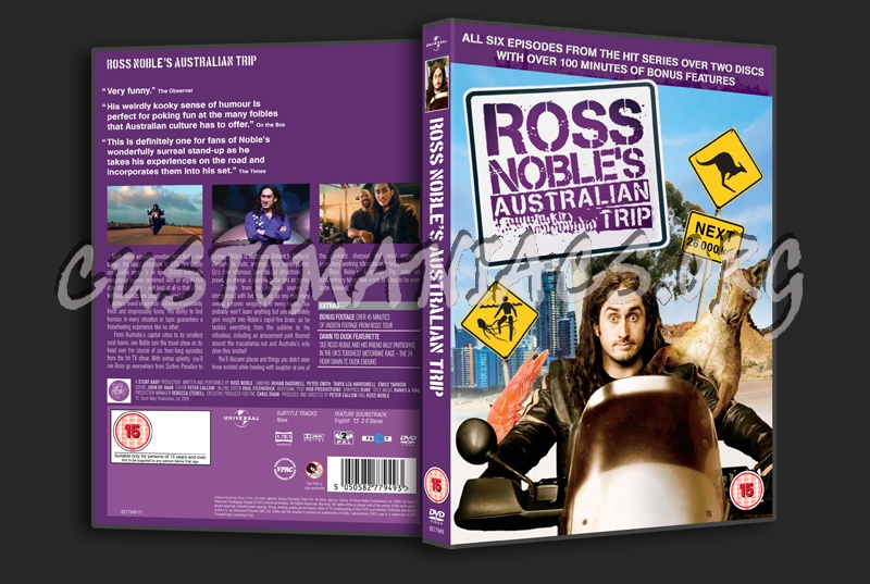 Ross Noble's Australian Trip dvd cover