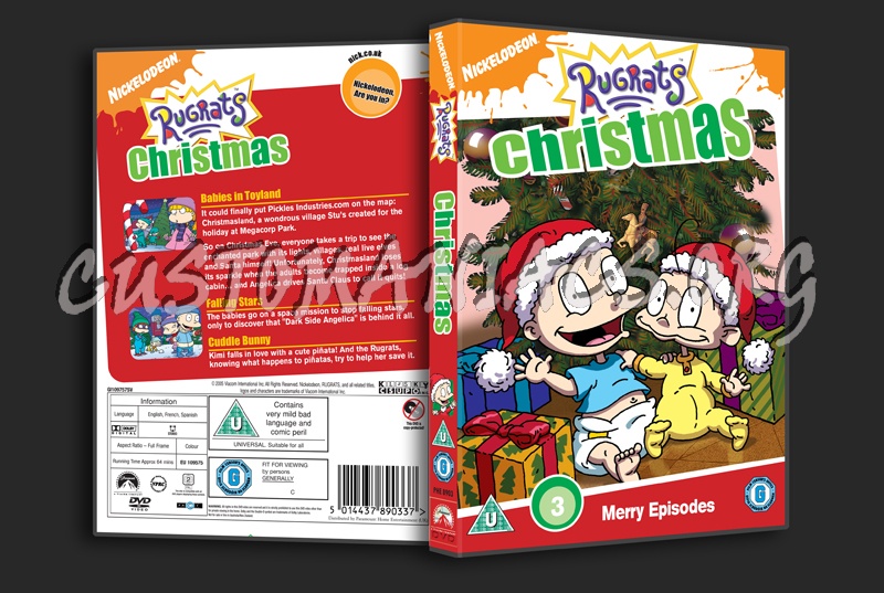 Download Rugrats Christmas Dvd Cover Dvd Covers Labels By Customaniacs Id 143976 Free Download Highres Dvd Cover Yellowimages Mockups