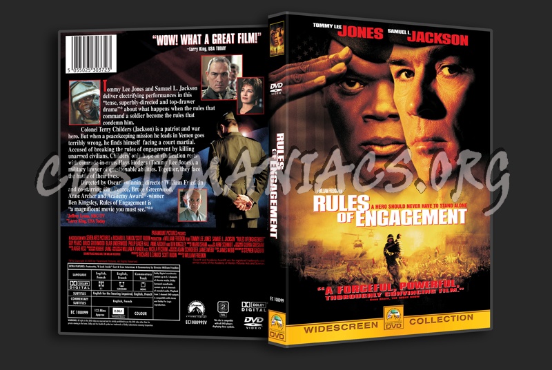 Rules of Engagement dvd cover