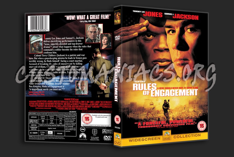 Rules of Engagement dvd cover