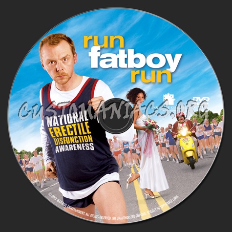 Run Fatboy Run dvd label