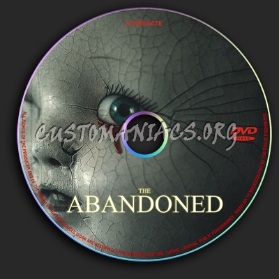 The Abandoned dvd label