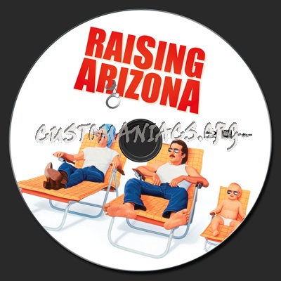 Raising Arizona blu-ray label