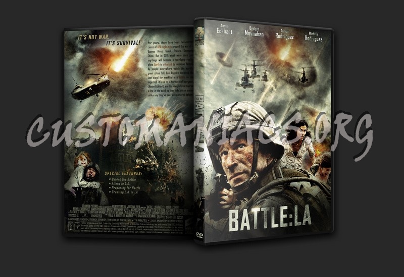 Battle: Los Angeles dvd cover