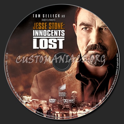 Jesse Stone Innocents Lost dvd label