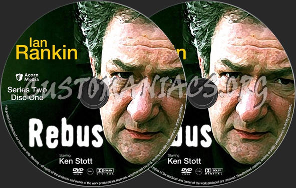 Rebus Series 2 dvd label