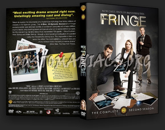 Fringe Season 2 dvd cover