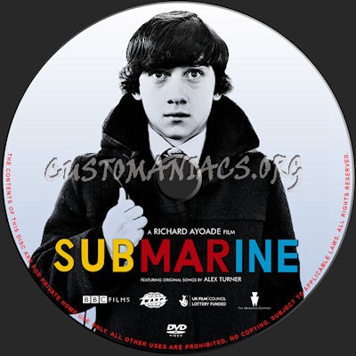 Submarine dvd label