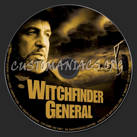 Witchfinder General blu-ray label