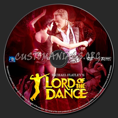 Lord of the Dance dvd label