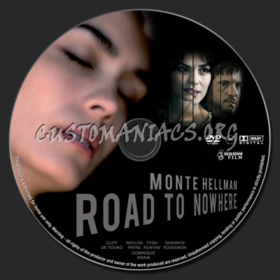 Road To Nowhere dvd label