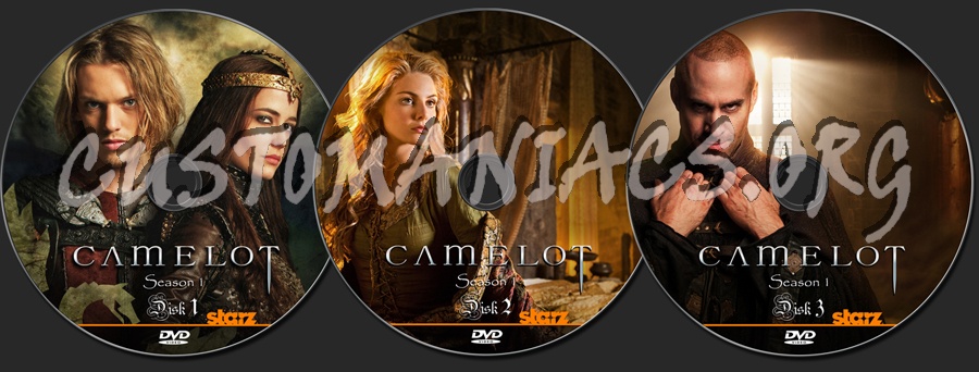 Camelot Season 1 dvd label