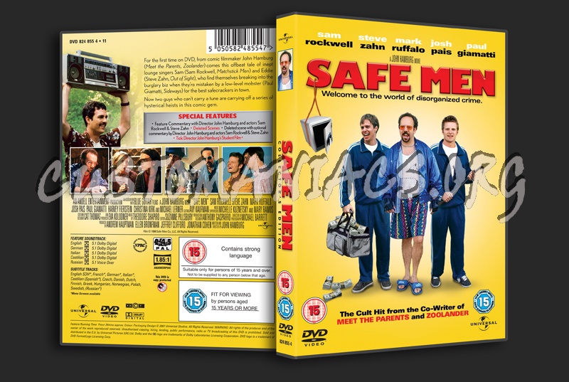 Safe Men dvd cover