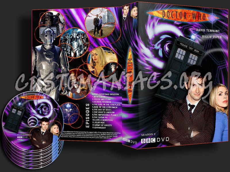 Doctor Who - Series 2 dvd cover