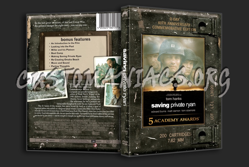 Saving Private Ryan dvd cover