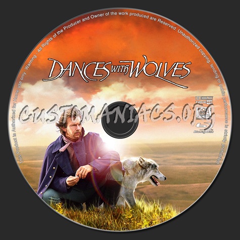 Dances with Wolves blu-ray label