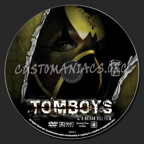 Tomboys dvd label