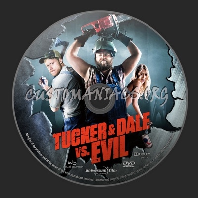 Tucker & Dale vs Evil dvd label