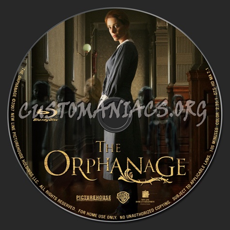 The Orphanage blu-ray label