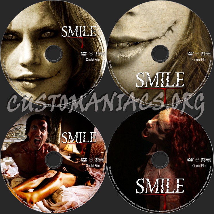 Smile dvd label