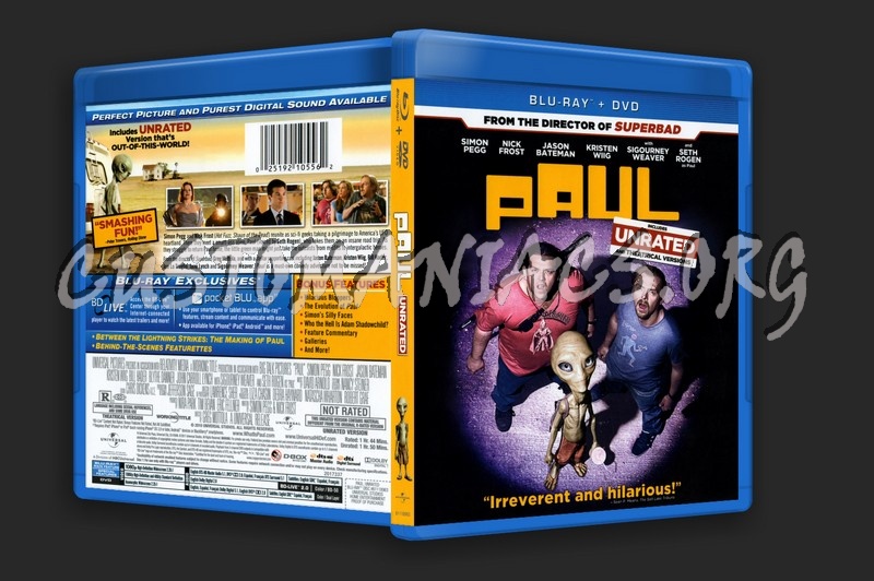 Paul blu-ray cover