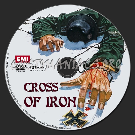 Cross Of Iron dvd label