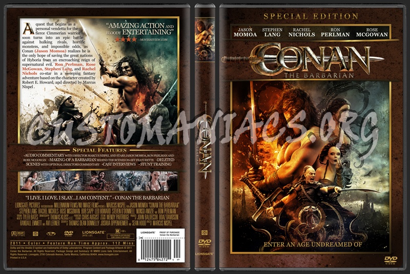 Conan the Barbarian dvd cover