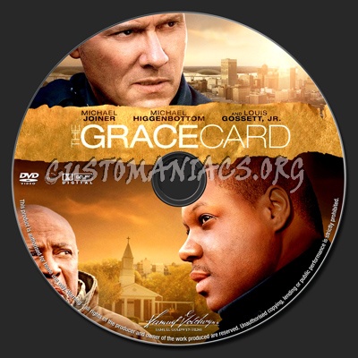 The Grace Card dvd label