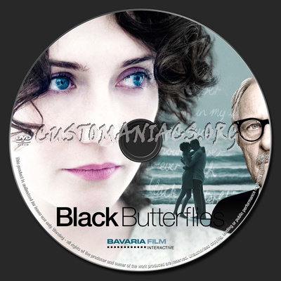 Black Butterflies dvd label