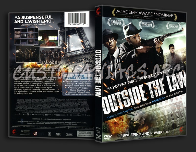 Outside the Law dvd cover