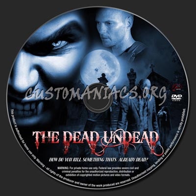 The Dead Undead dvd label