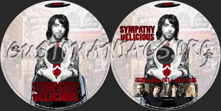 Sympathy for Delicious dvd label