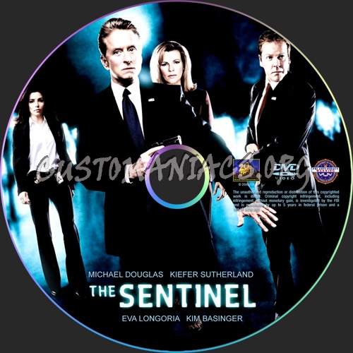 The Sentinel dvd label