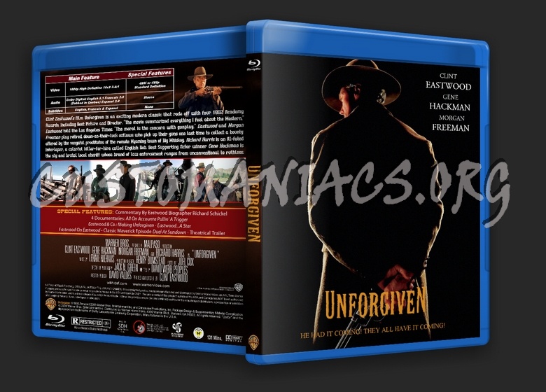 Unforgiven blu-ray cover