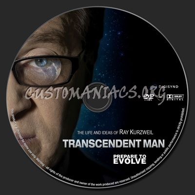 Transcendent Man dvd label