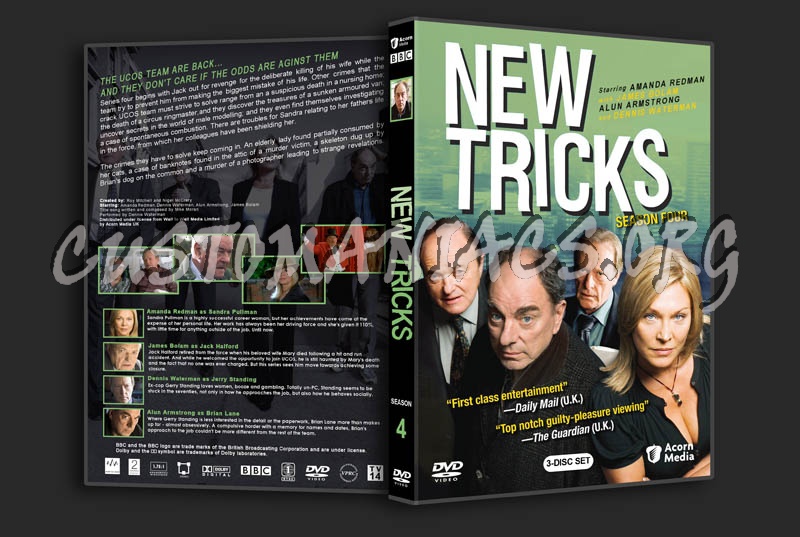 New Tricks: Seasons 1-5 dvd cover