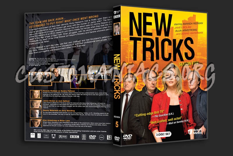 New Tricks: Seasons 1-5 dvd cover