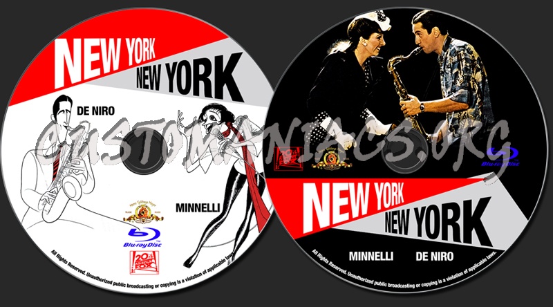 New York, New York blu-ray label