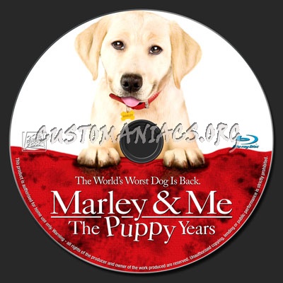 Marley and Me The Puppy Years blu-ray label - DVD Covers & Labels by ...